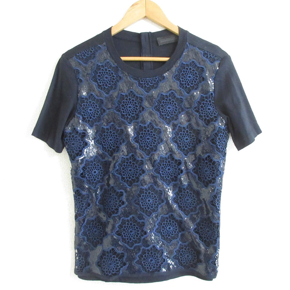 DIESEL BLACK GOLD クロシェ編み半袖Tシャツ