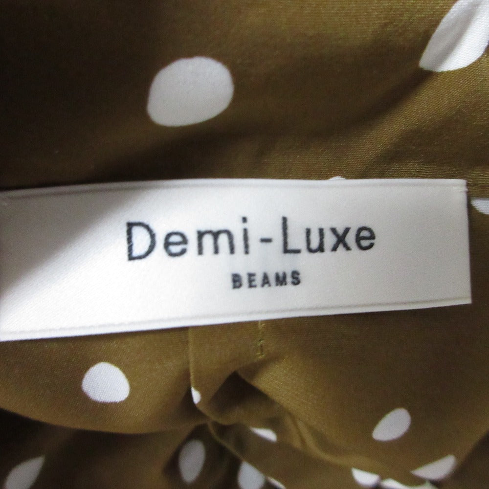 Demi-Luxe BEAMS ドット ドレス