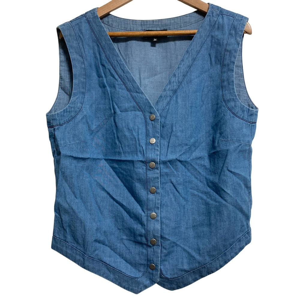 アニエスベー TN45 CHEMISE デニムジレ