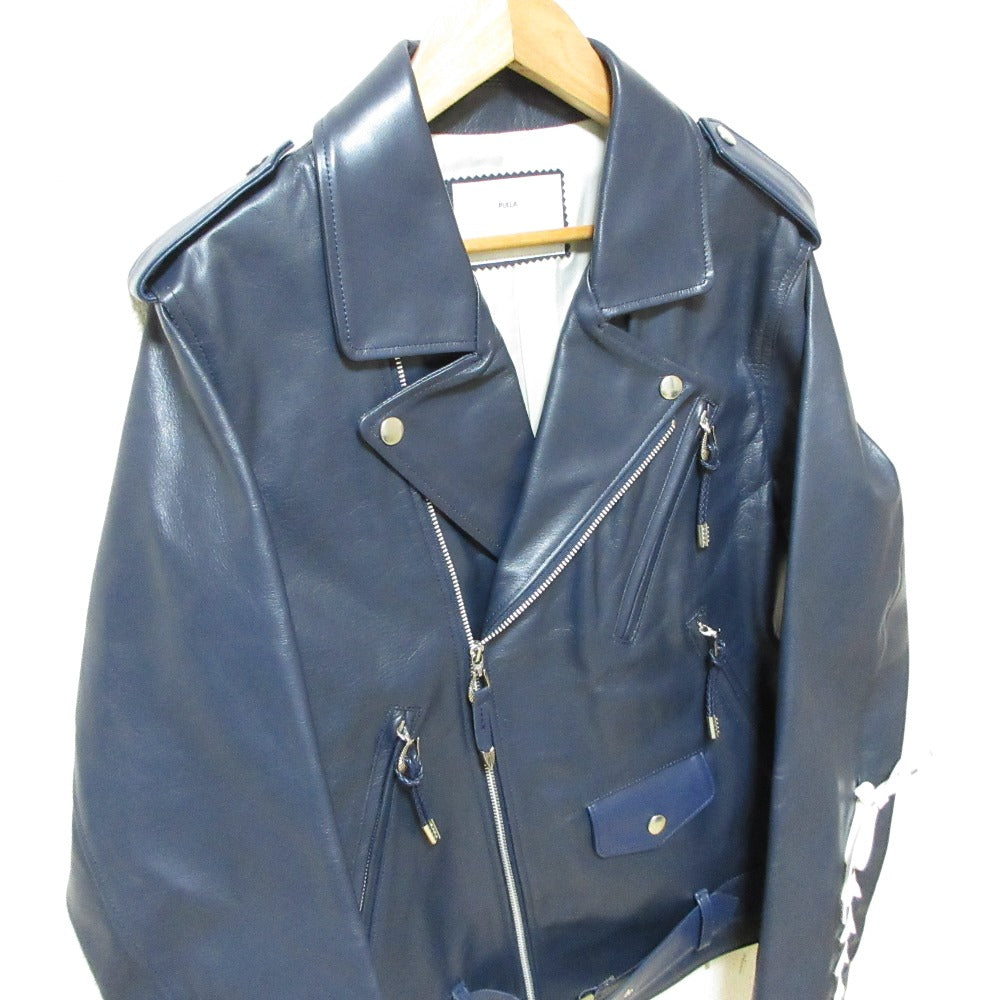 TOGA PULLA レザー ライダース ジャケット