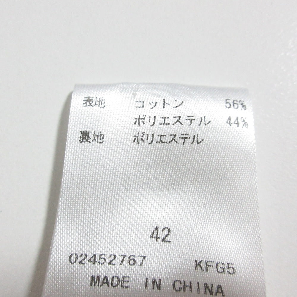 ホコモモラ ドットプリントノースリーブミディワンピース