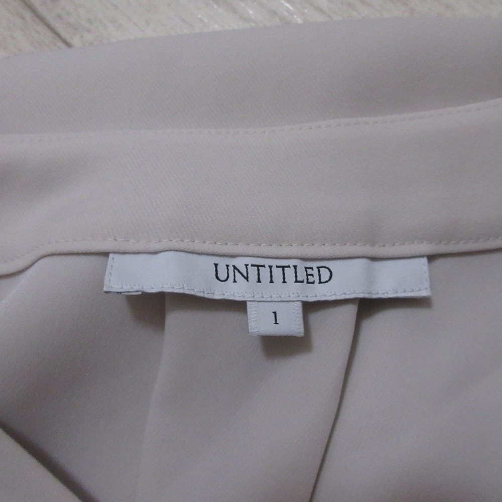 UNTITLED ドレス