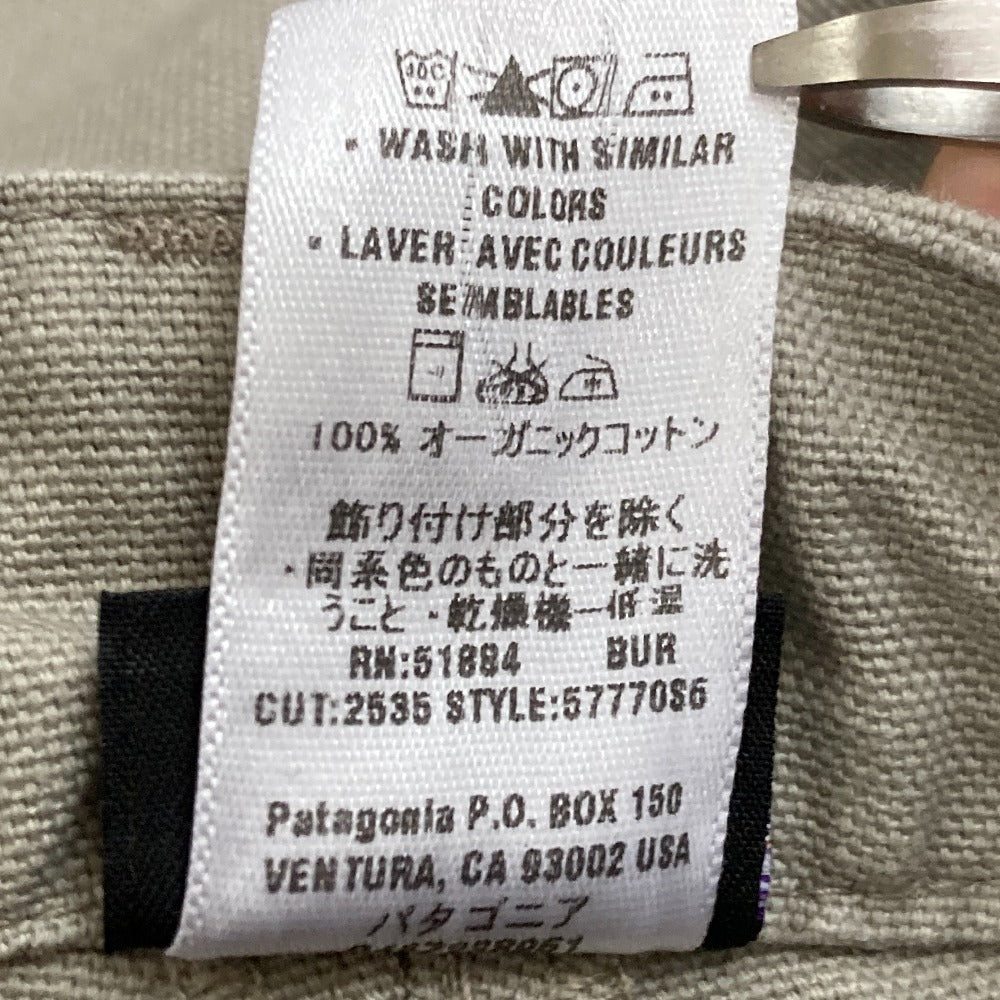 パタゴニア オーガニックコットン ダック地 ショートパンツ