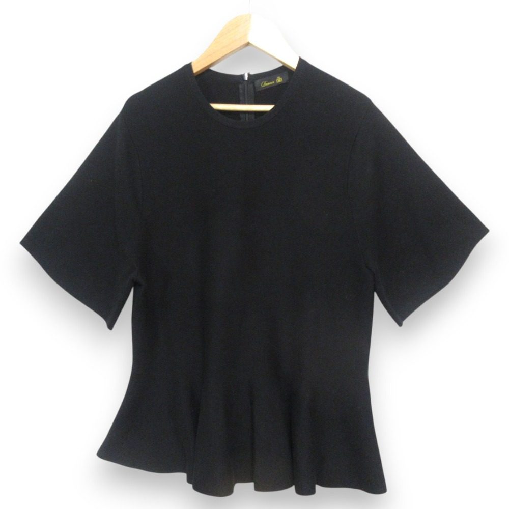 ドゥロワー RESORT2 16Gミラノ編みショートスリーブカットソー