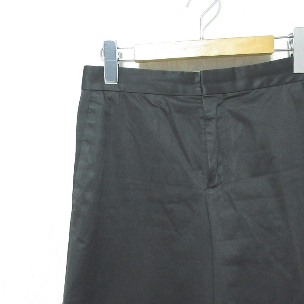 ドゥロワー ストレッチクロップドワイドパンツ