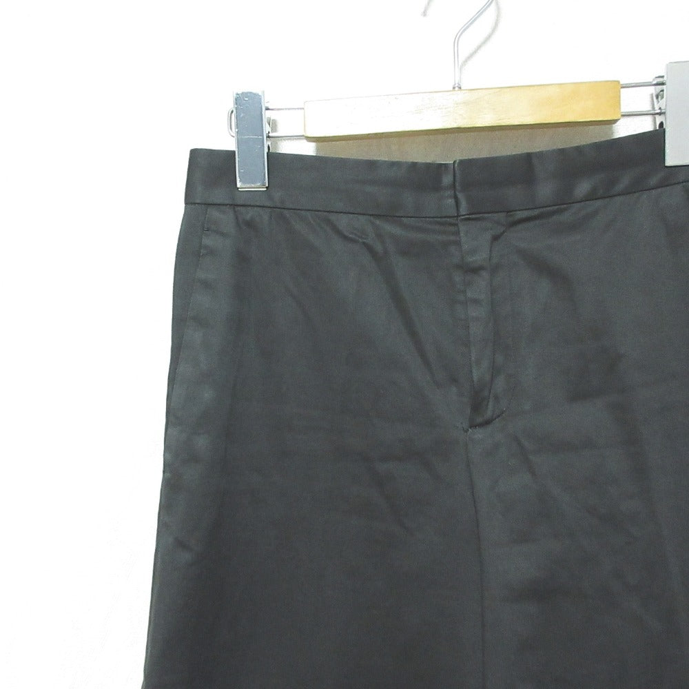 ドゥロワー ストレッチクロップドワイドパンツ