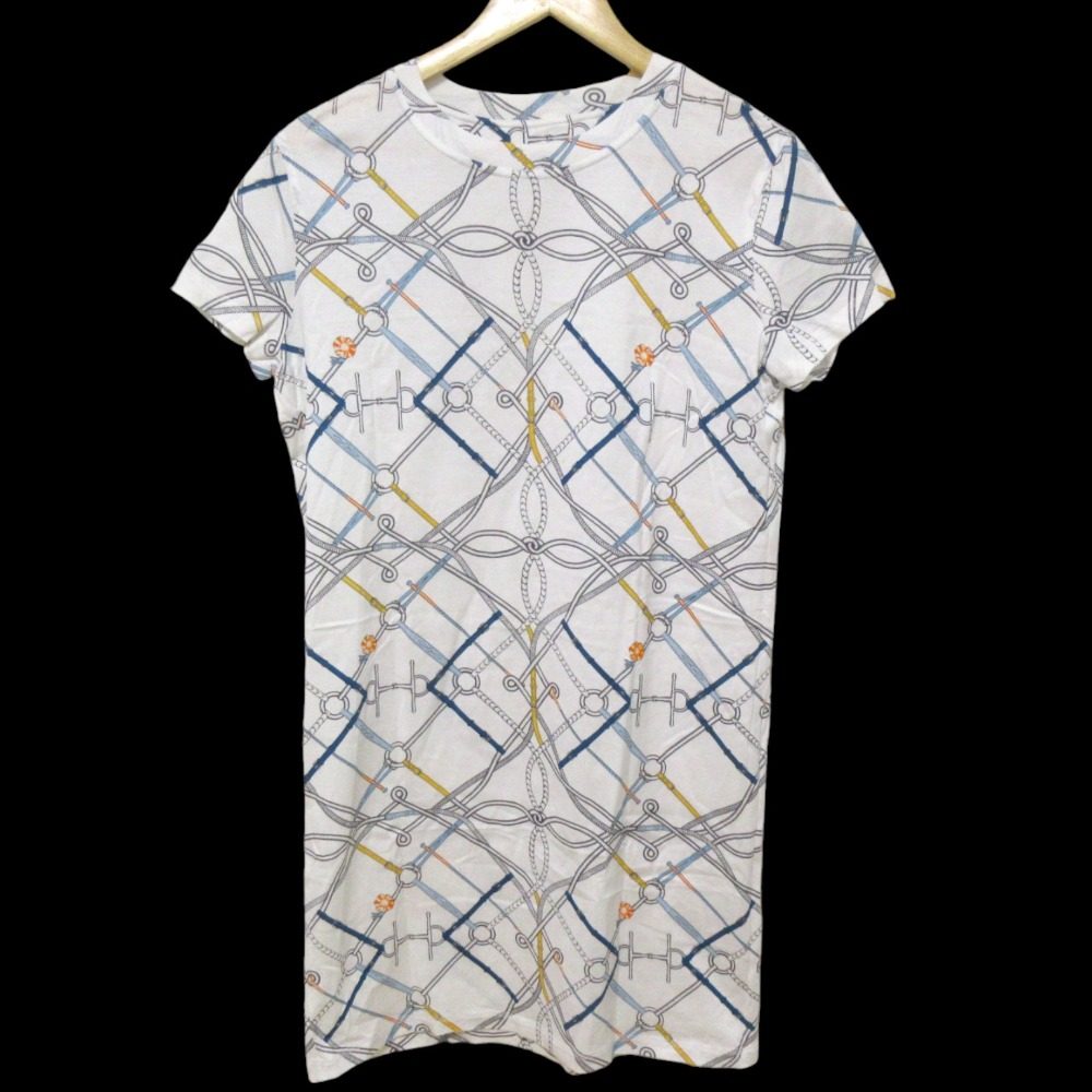 エルメス PARCOURS SANS FAUTE40 Tシャツワンピース