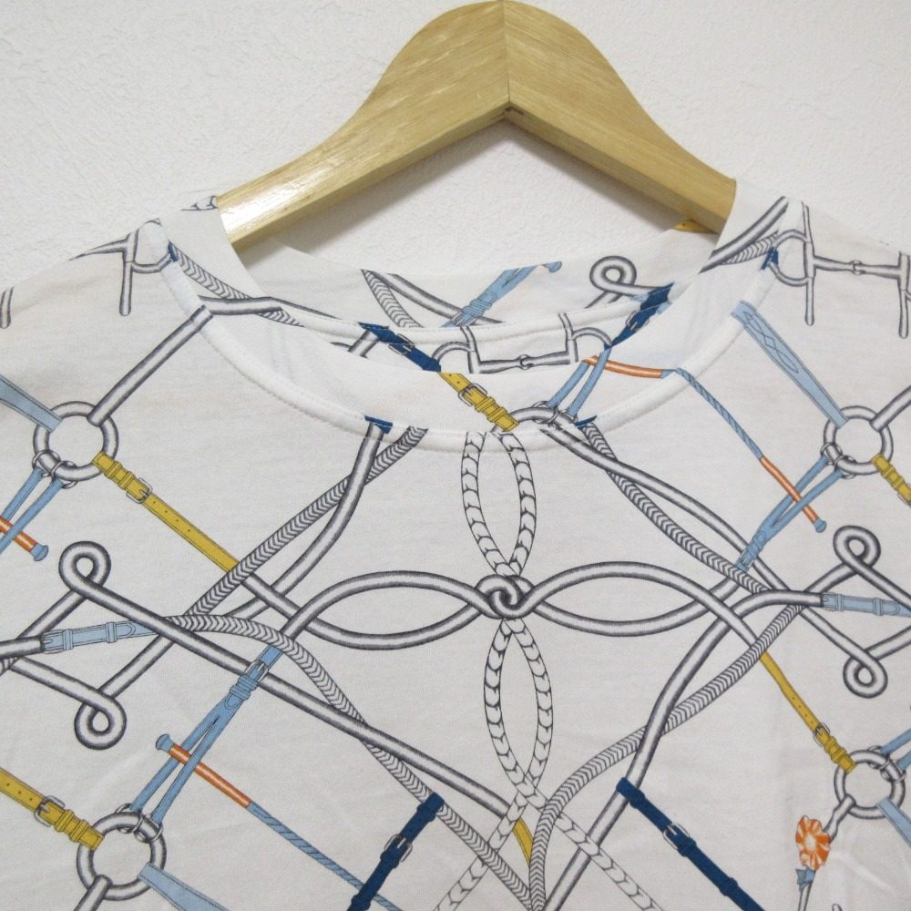 エルメス PARCOURS SANS FAUTE40 Tシャツワンピース