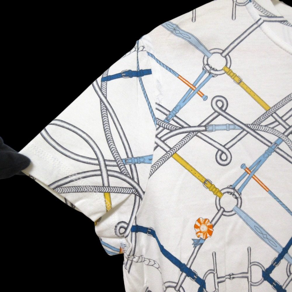 エルメス PARCOURS SANS FAUTE40 Tシャツワンピース