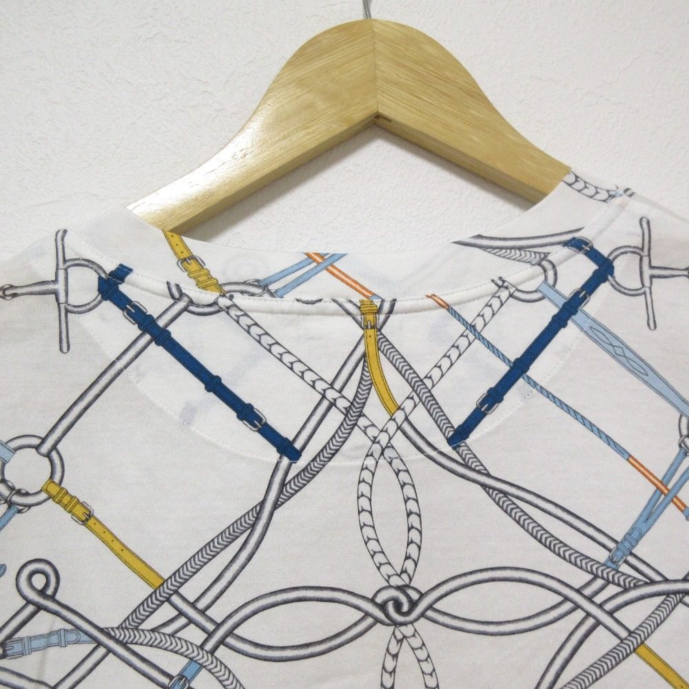 エルメス PARCOURS SANS FAUTE40 Tシャツワンピース