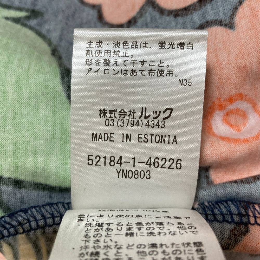 マリメッコ フラワープリント コットンカットソー
