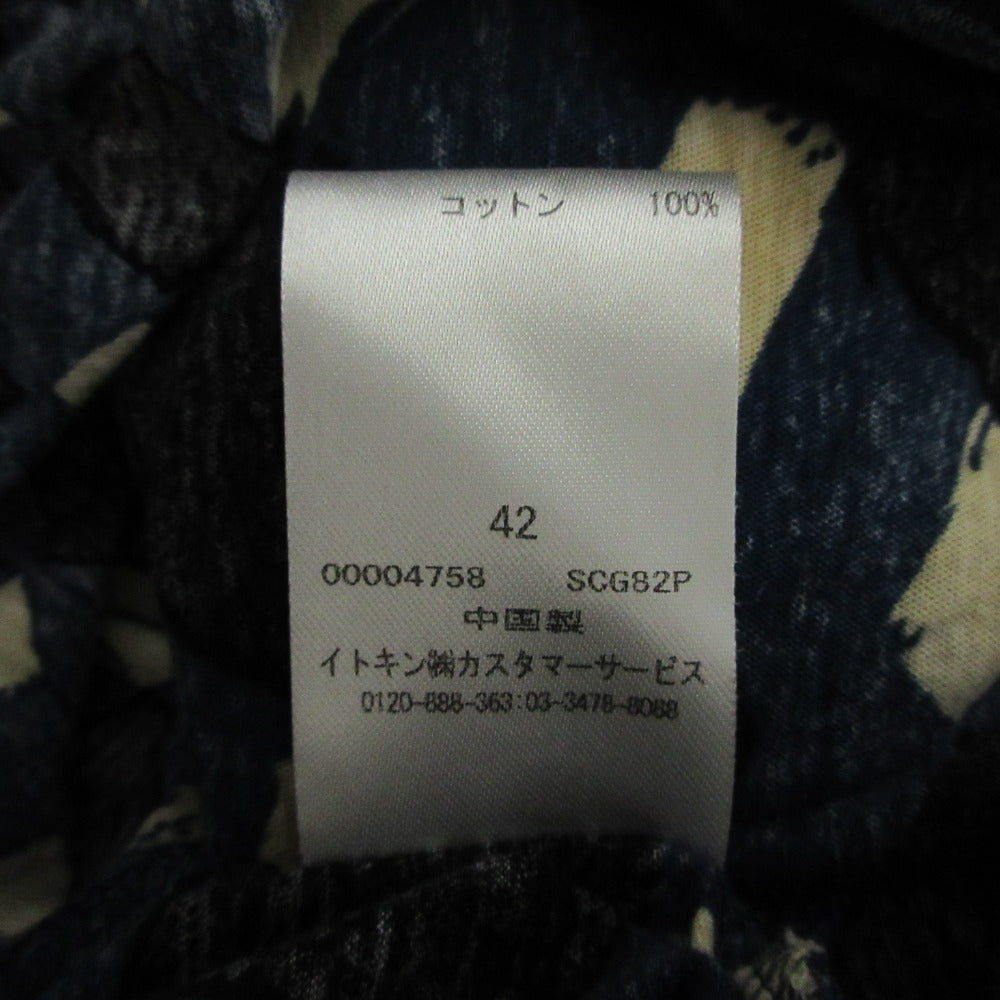 ホコモモラ チェックノースリーブワンピース