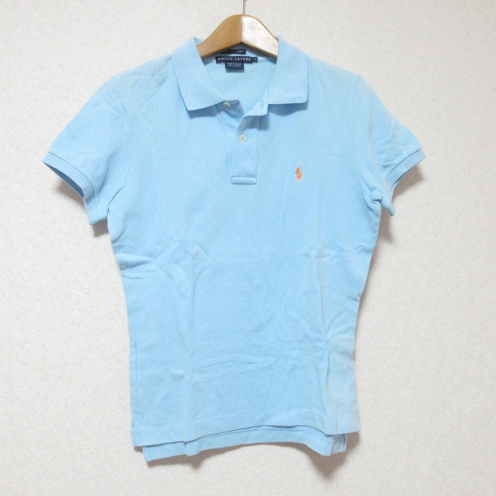 ラルフローレン THE SKINNY POLO 鹿の子半袖トップス