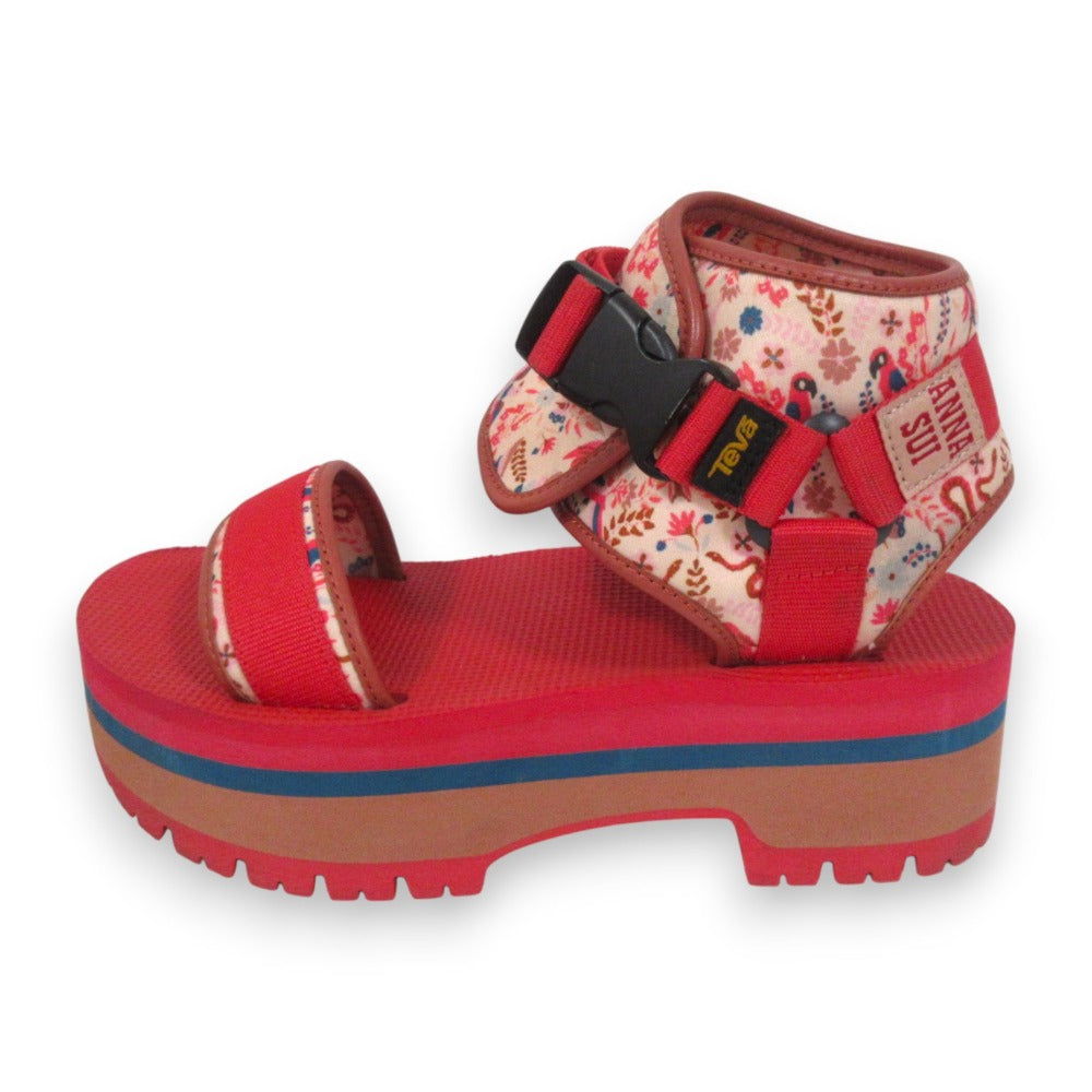ANNA SUI × Teva インディオジュエル プラットフォームサンダル