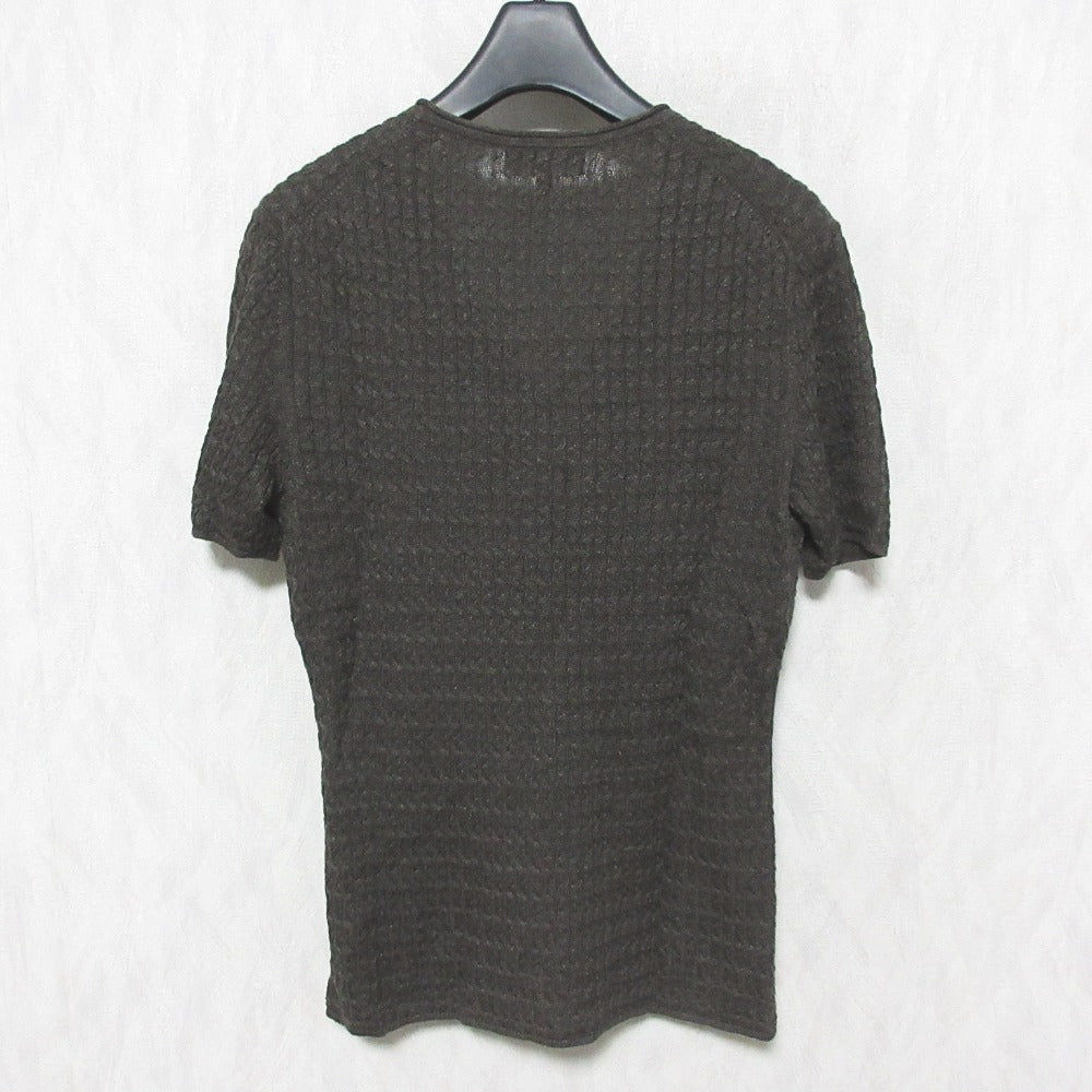 Theory Neo Sag Harbor Cable Vneck PO リネンニット