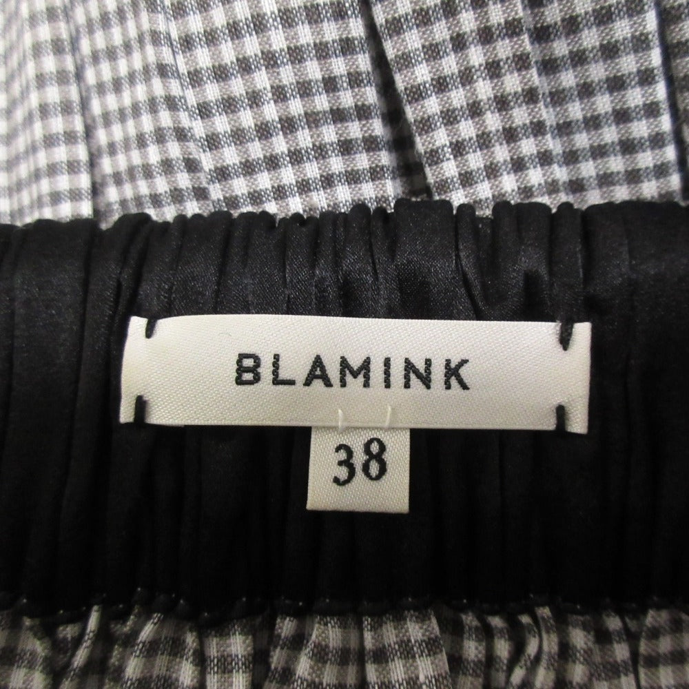 BLAMINK リネン ブレンド ロング ドレス