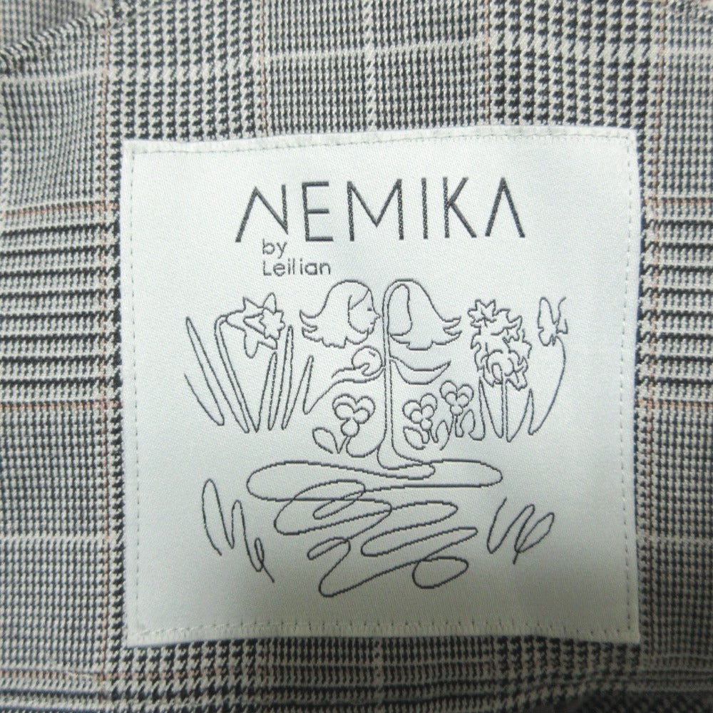 NEMIKA グレン チェック オールインワン