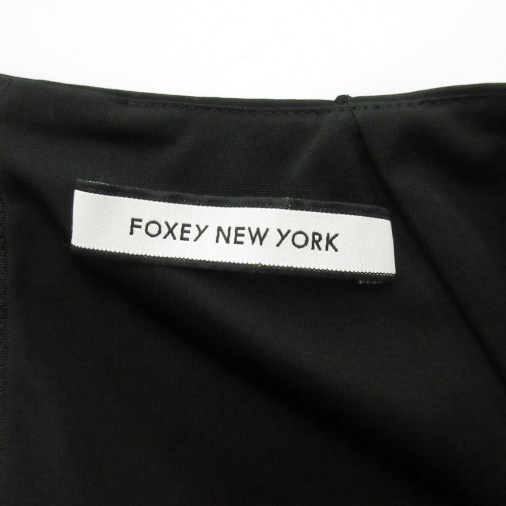 FOXEY NEW YORK フィット&フレア ドレス