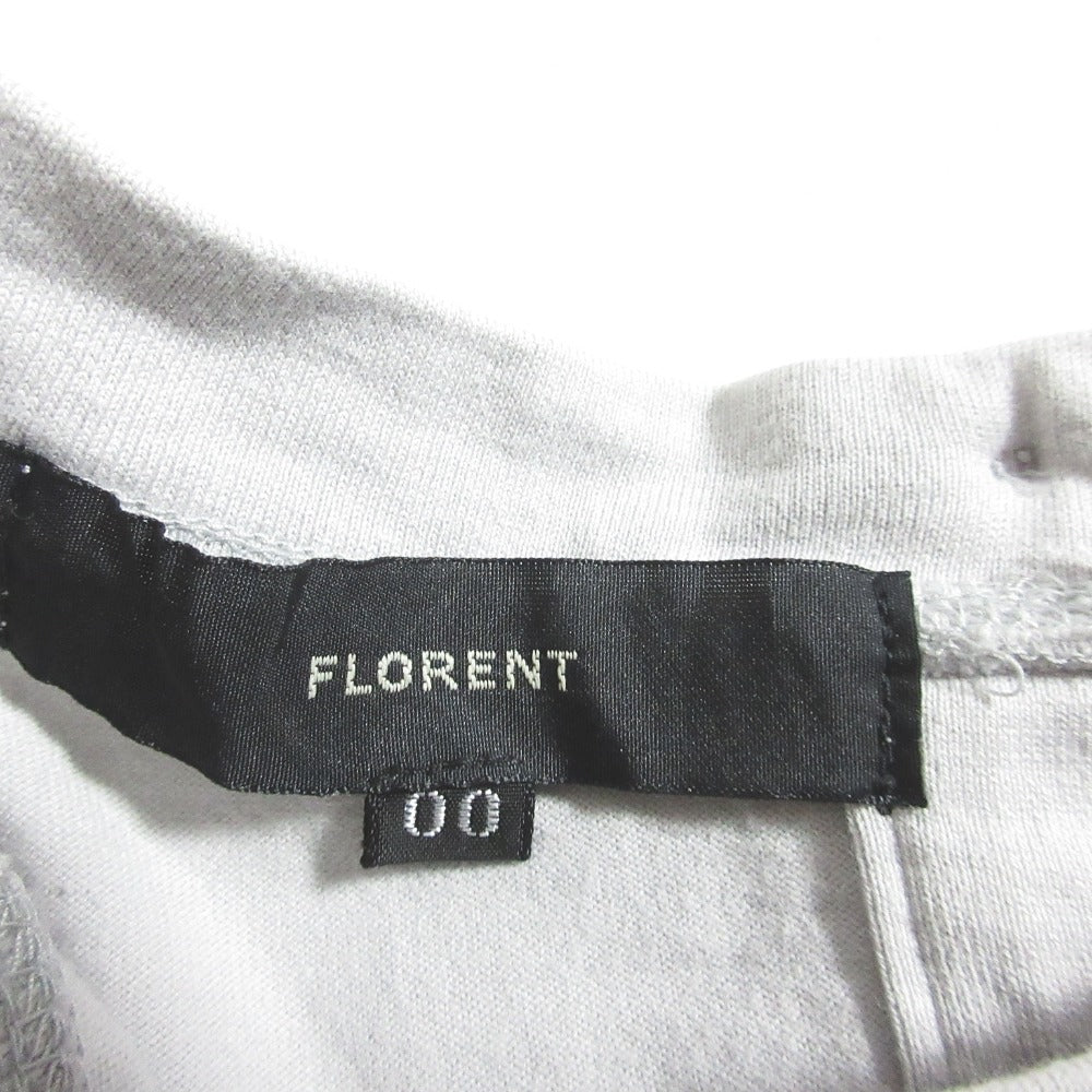 FLORENT コットン アシンメトリー ロング ドレス
