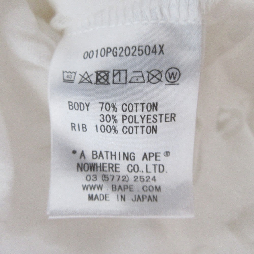 A BATHING APE ロゴジャガードTシャツ
