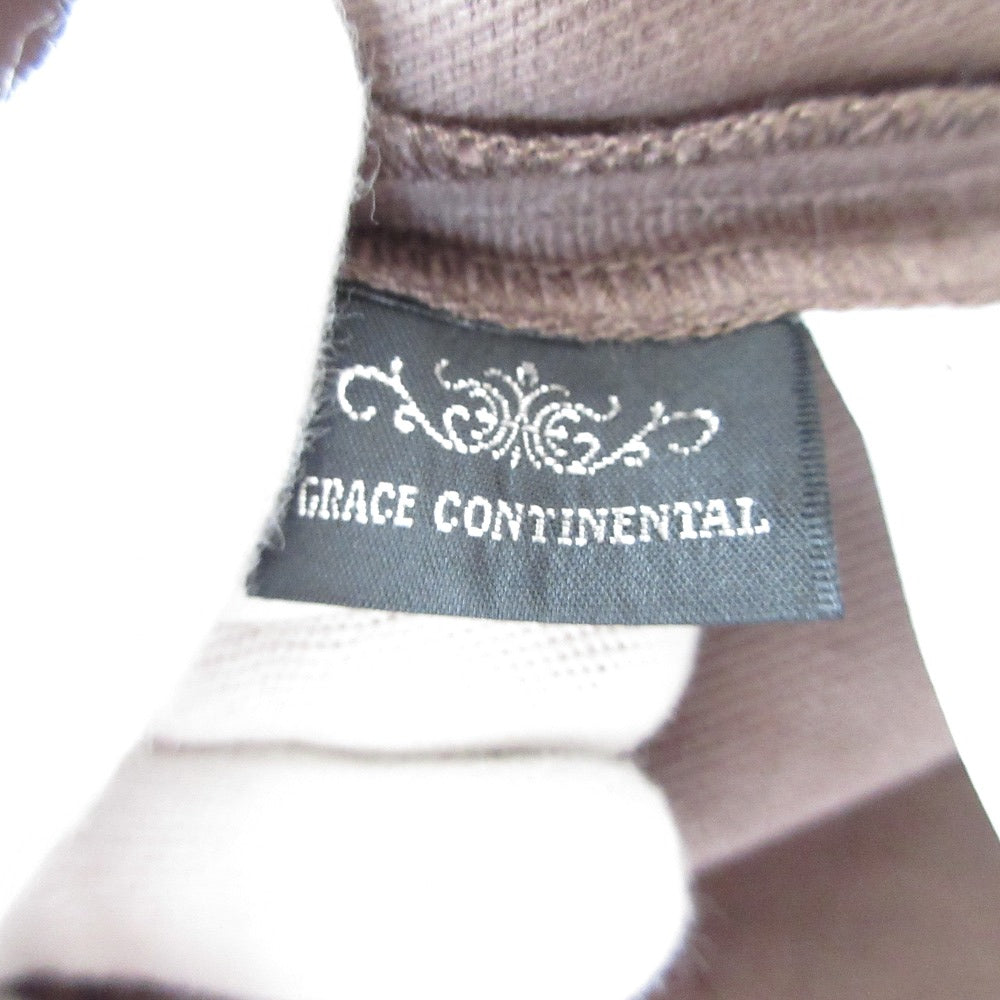 GRACE CONTINENTAL ロング フリンジ スカート