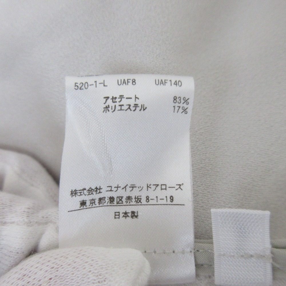 ロエフ バック サテン ドレス