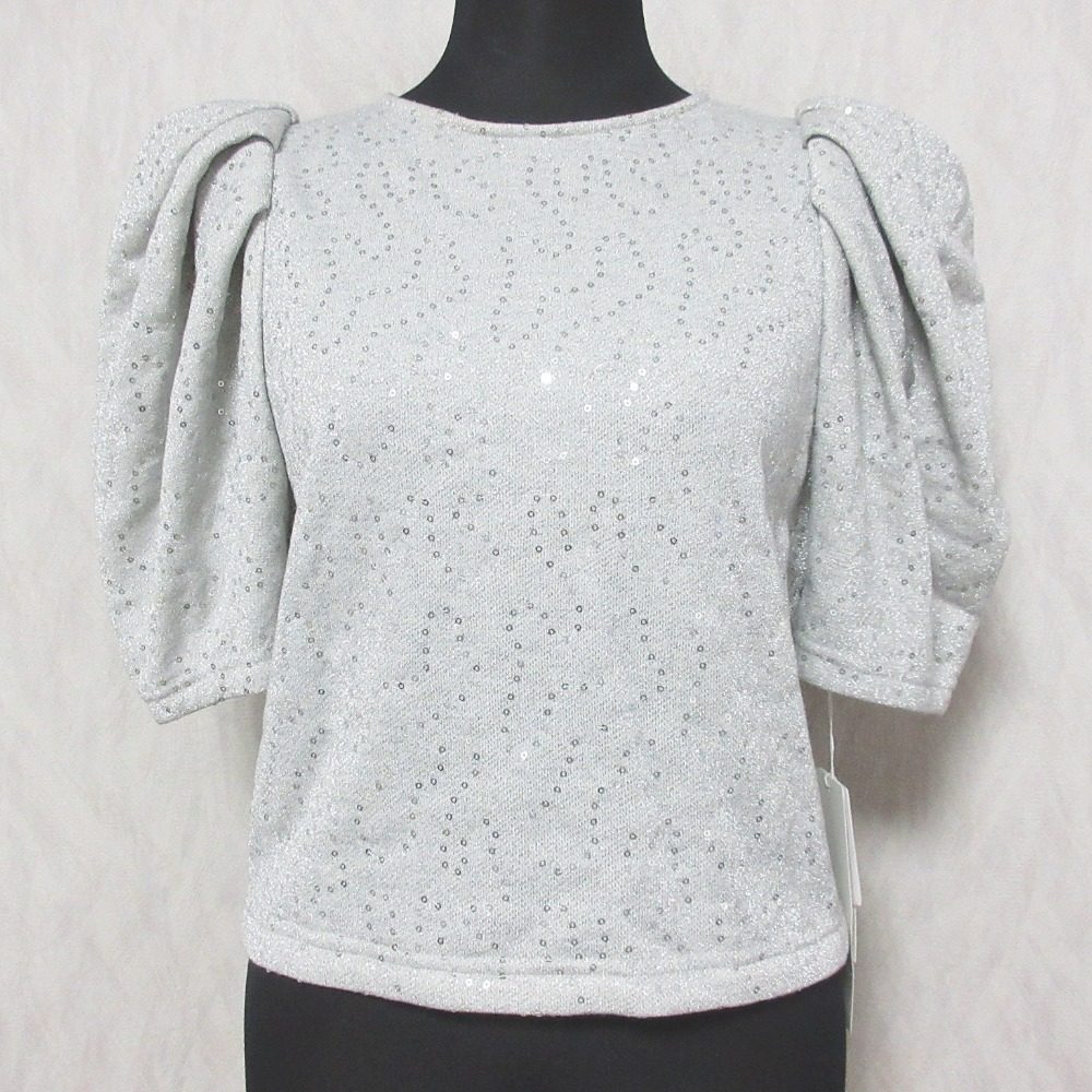 LILY BROWN スパンコール カット トップス カットソー