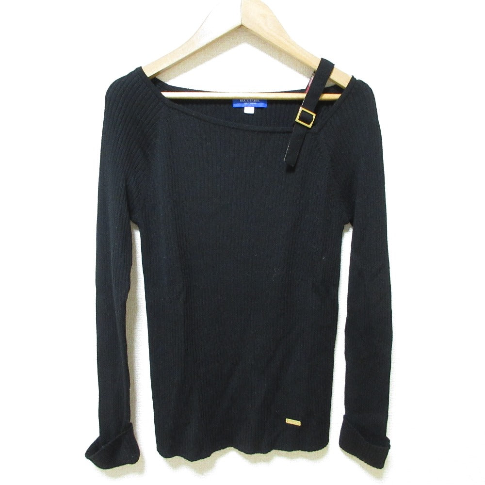 BLUE LABEL CRESTBRIDGE アシンメトリー ニット プルオーバー