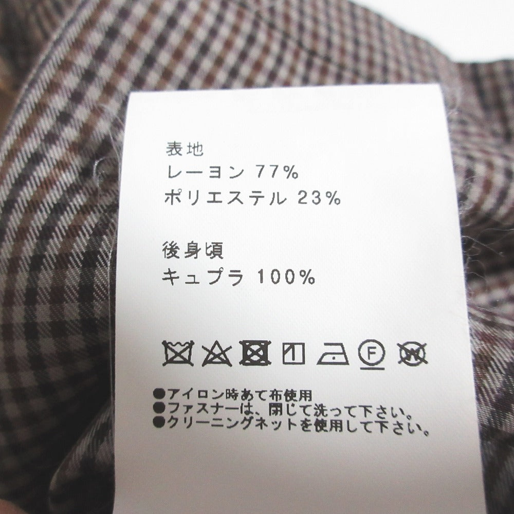 UNITED TOKYO バック チェック ドレス