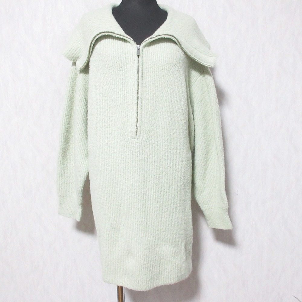 スナイデル オフショルダー スキッパー ミニ ニット ドレス