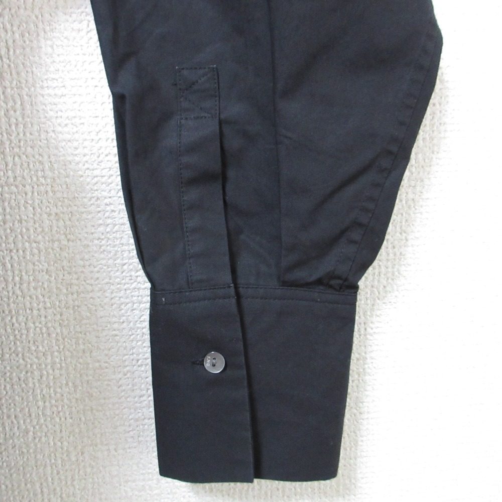 カール ラガーフェルド 刺繍 コットン シャツ
