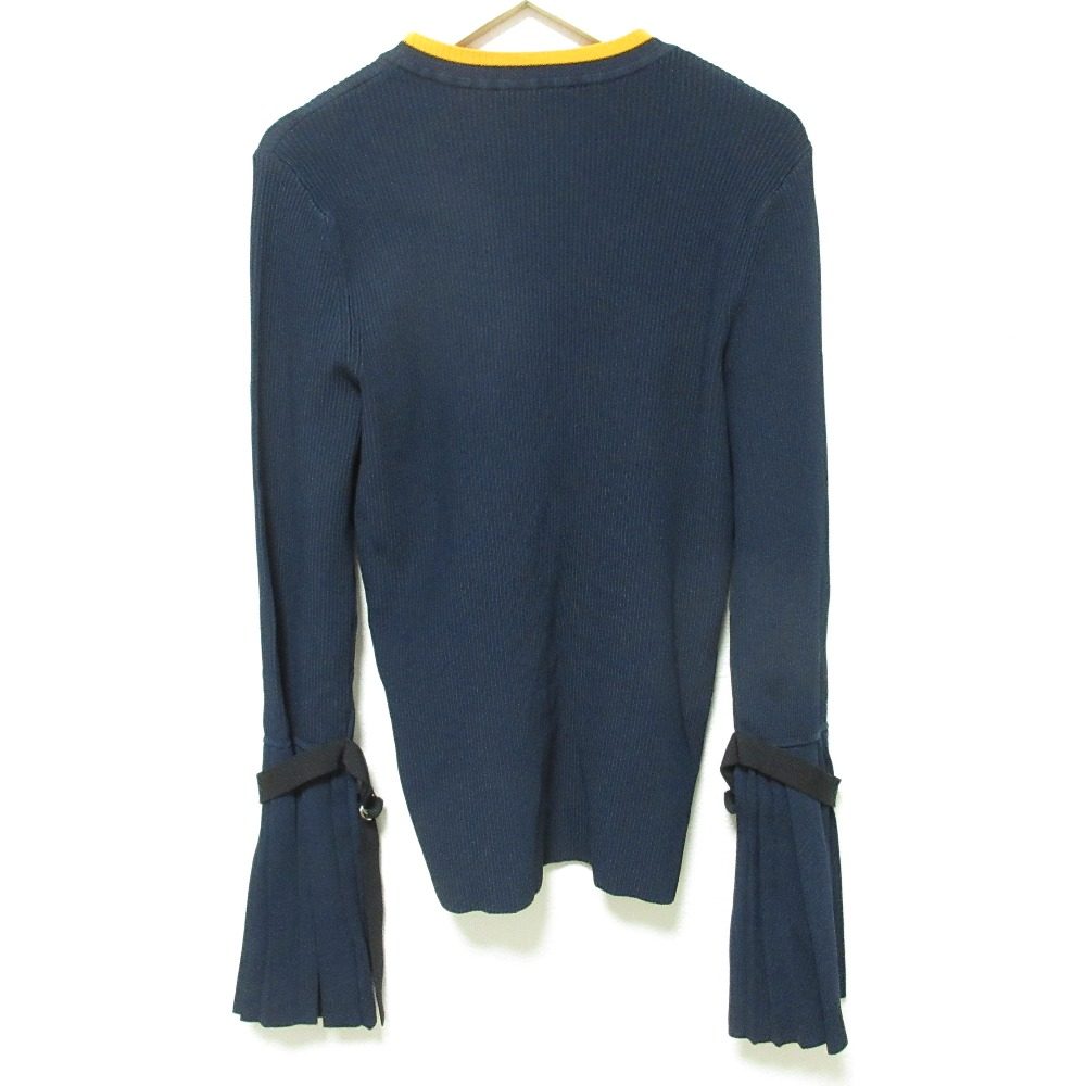 スリーワンフィリップリム プリーツスリーブリブニットカットソー