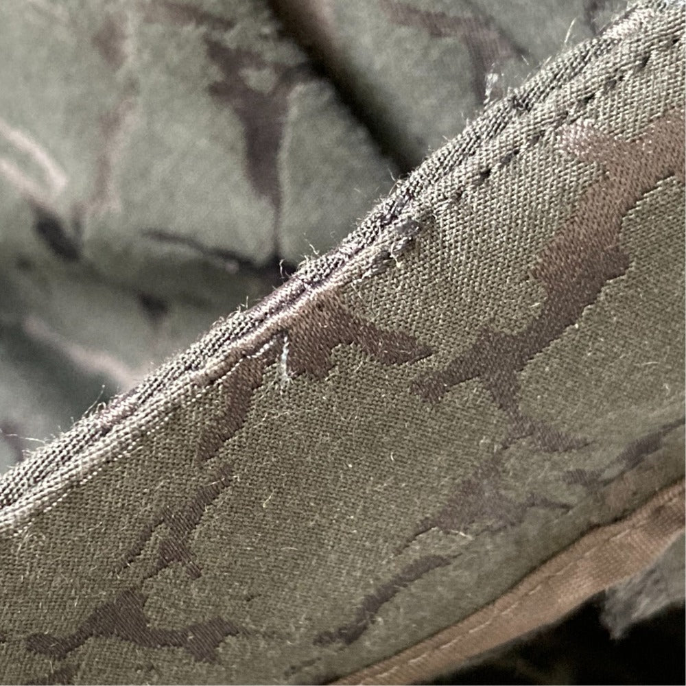 レリアン 総柄タックパンツ