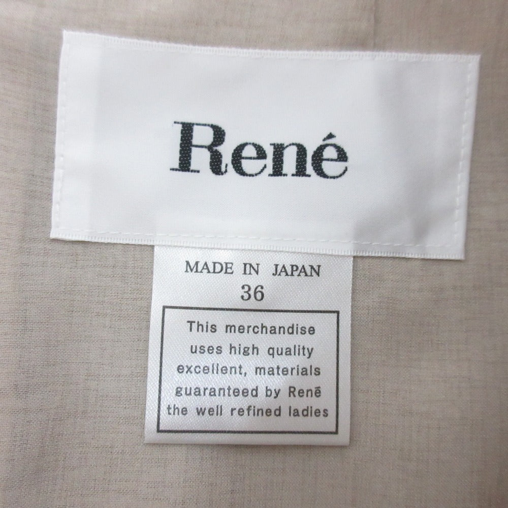 Rene リネン ドレス