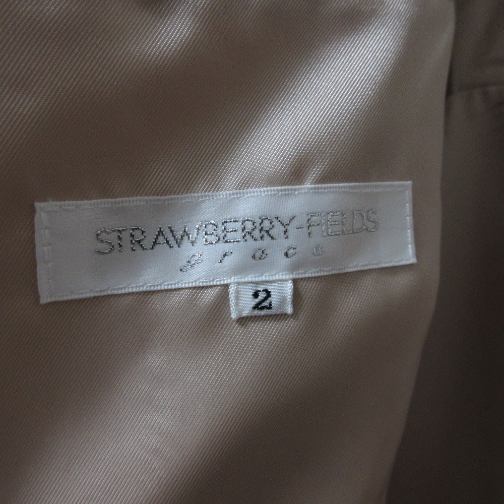 STRAWBERRY-FIELDS レース コンボ ロング ドレス