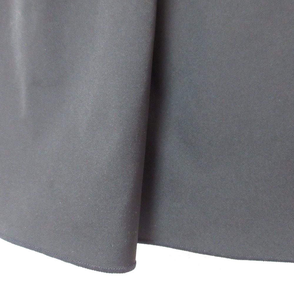FOXEY NEW YORK ストレッチ タフタ フレア ミニ スカート