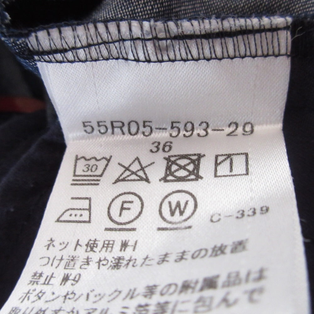 BLUE LABEL CRESTBRIDGE コットンリネンショートパンツ