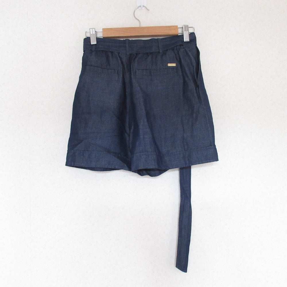 BLUE LABEL CRESTBRIDGE コットンリネンショートパンツ