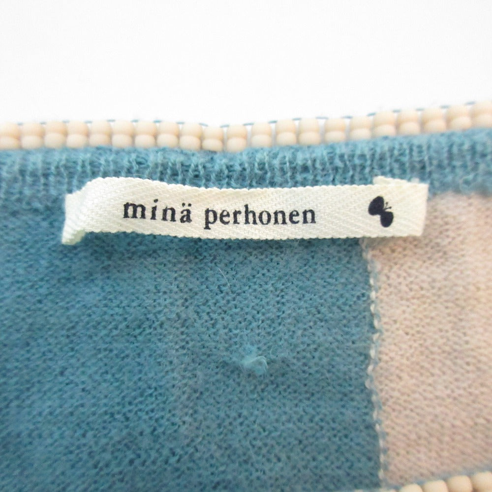 mina perhonen Soar コットンアンゴラニットカットソー