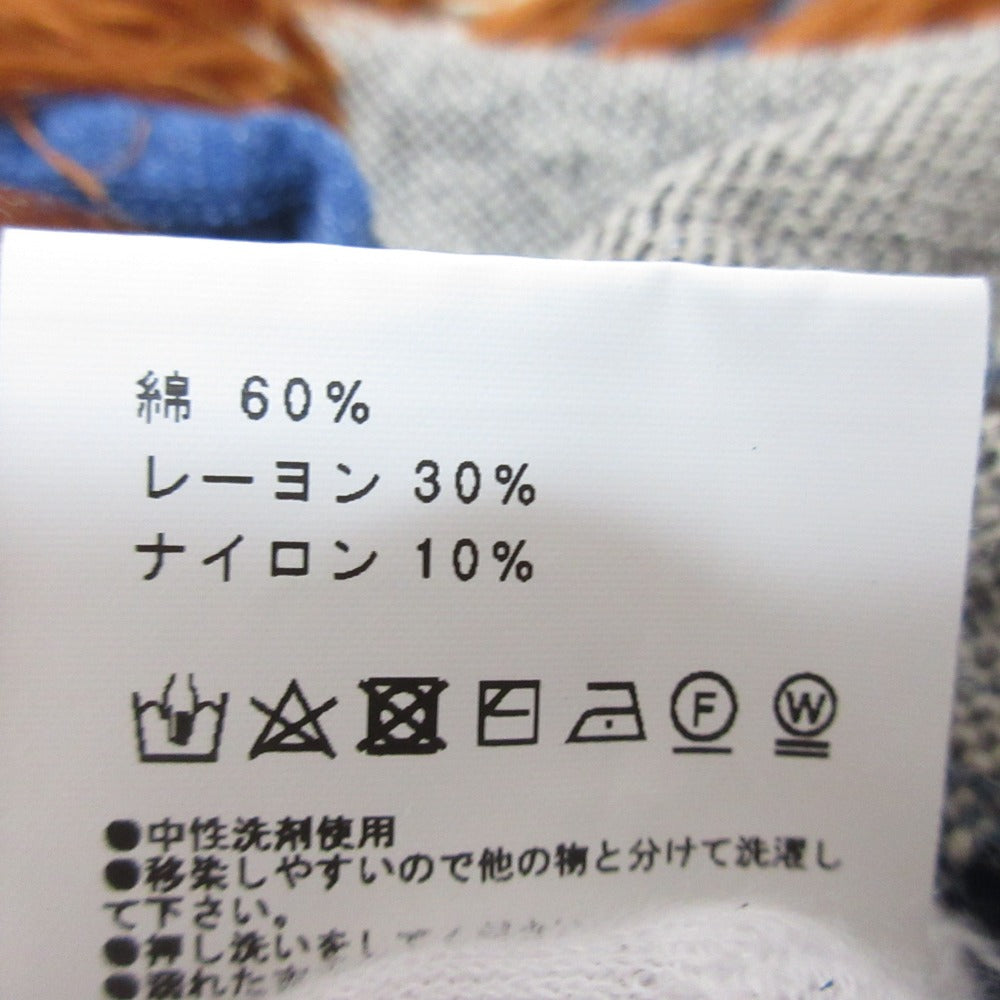 UNITED TOKYO エンブロイダリーコンビネーションニット