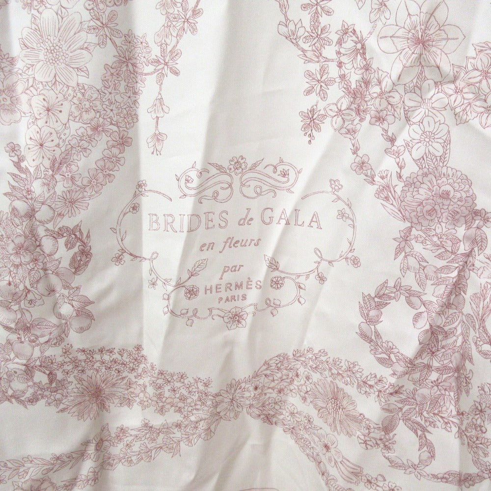 エルメス Brides de Gala en Fleurs シルクロングカーディガン34