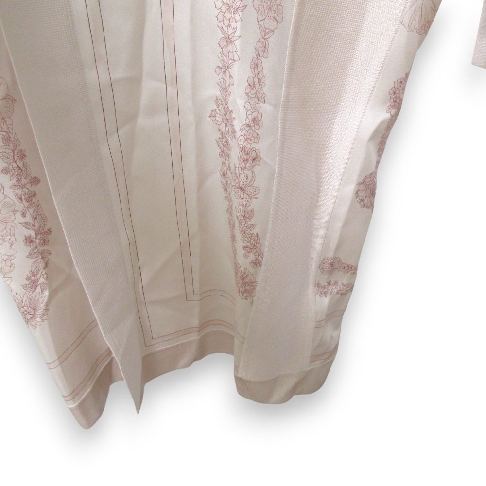 エルメス Brides de Gala en Fleurs シルクロングカーディガン34