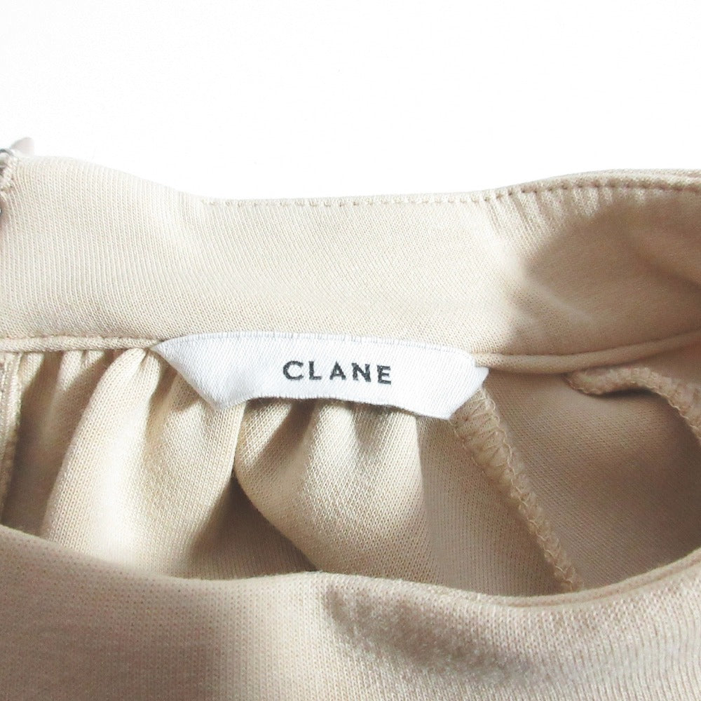 CLANE テントフレアプルオーバーブラウス