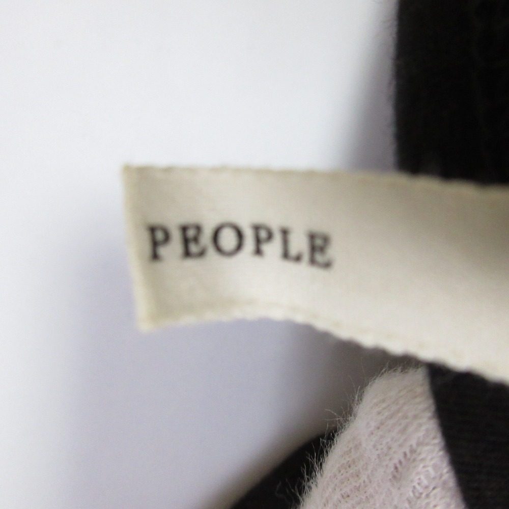 PLAIN PEOPLE 半袖ボリュームスリーブクルーネックカットソー