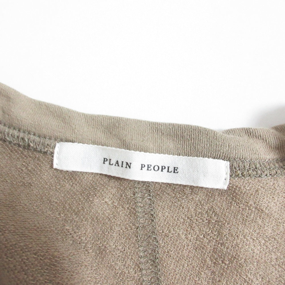 PLAIN PEOPLE ポケット ドレス