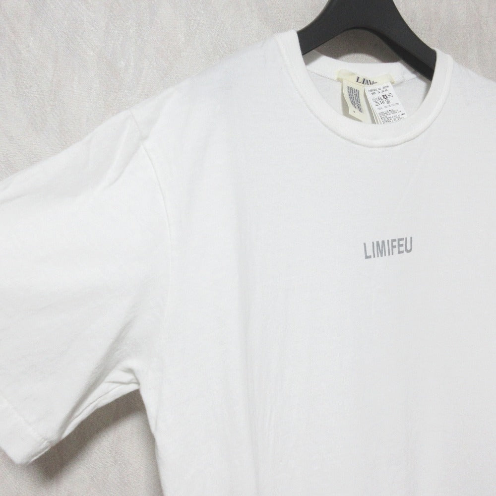 LIMI feu ロゴプリントコットンカットソー