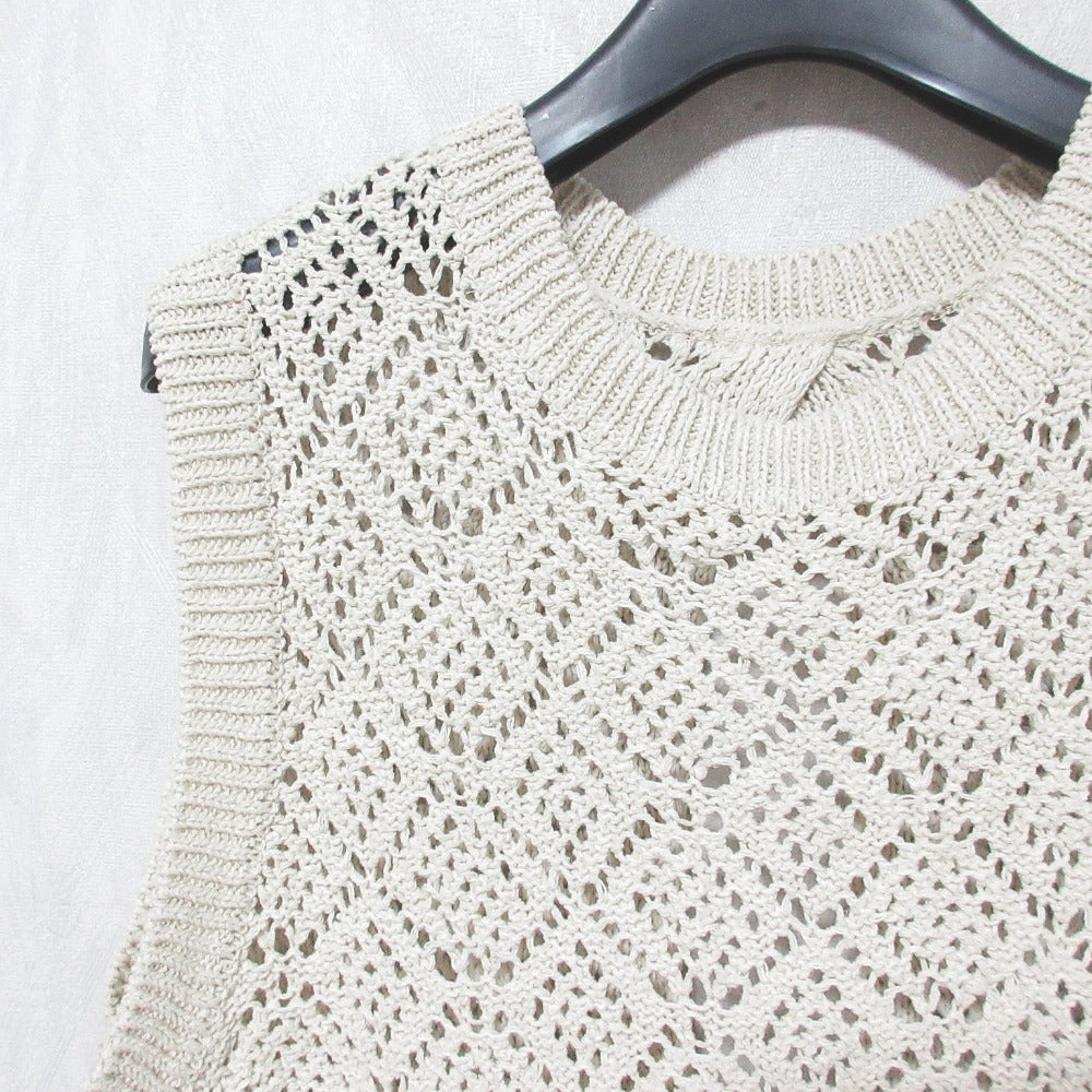 Spick and Span クロシェ ニット プルオーバー