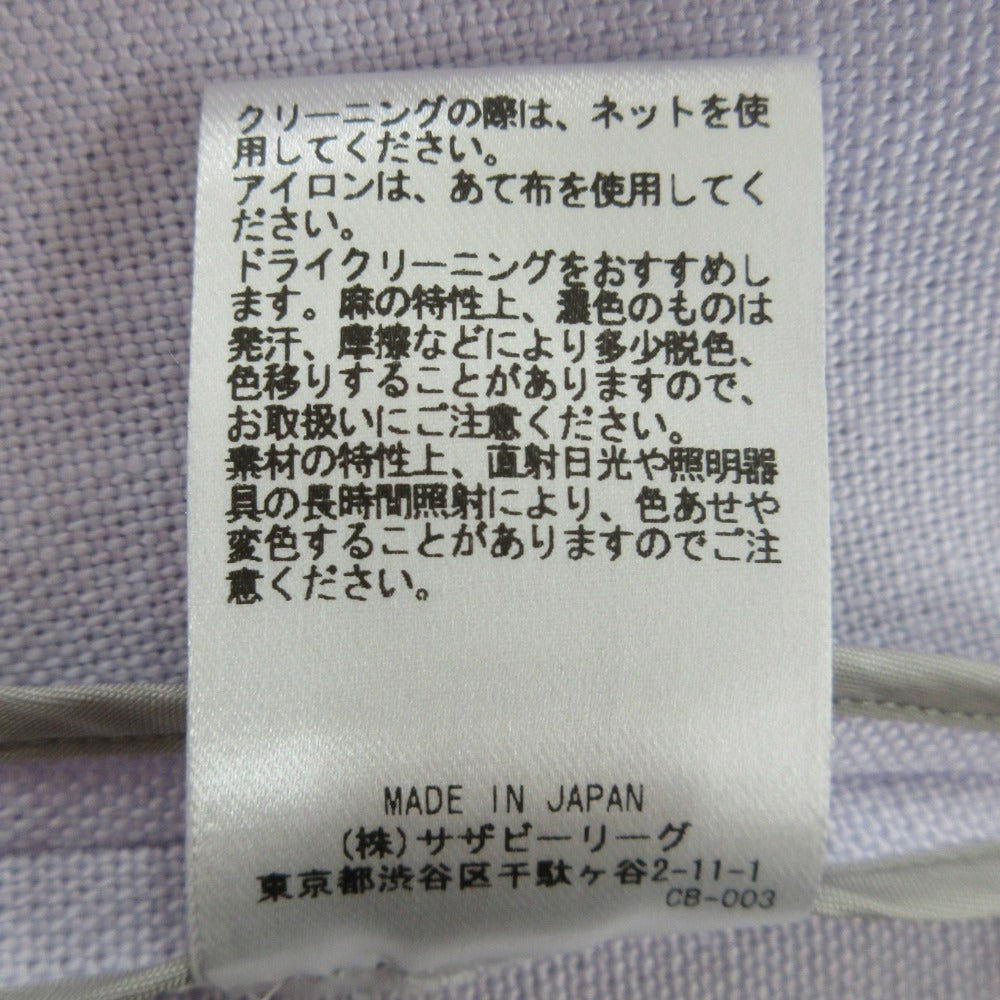 ebure リネン ジレ