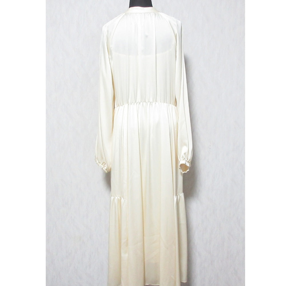 GRACE CONTINENTAL シルキー カフタンドレス