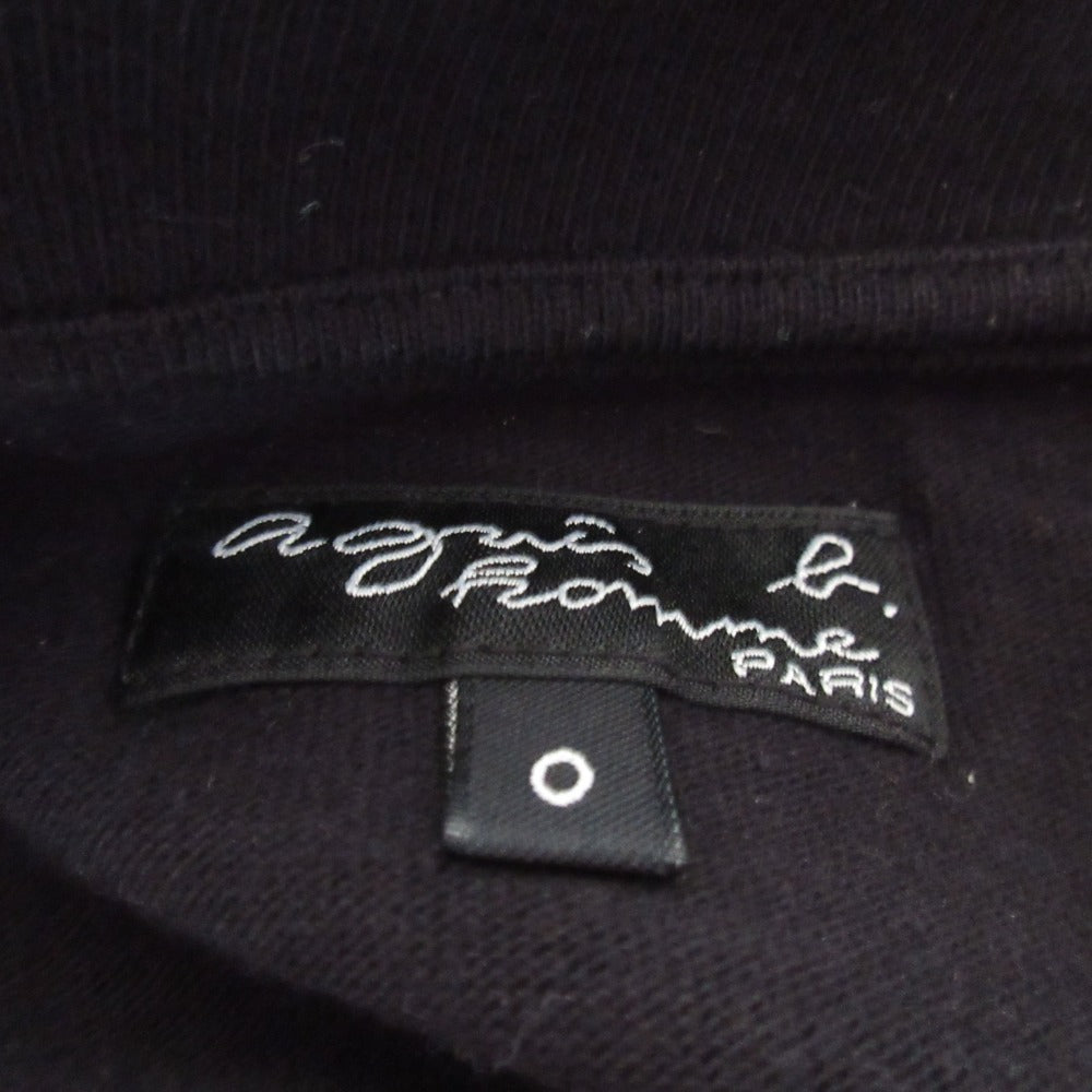 アニエスベーオム 刺繍コットンTシャツ